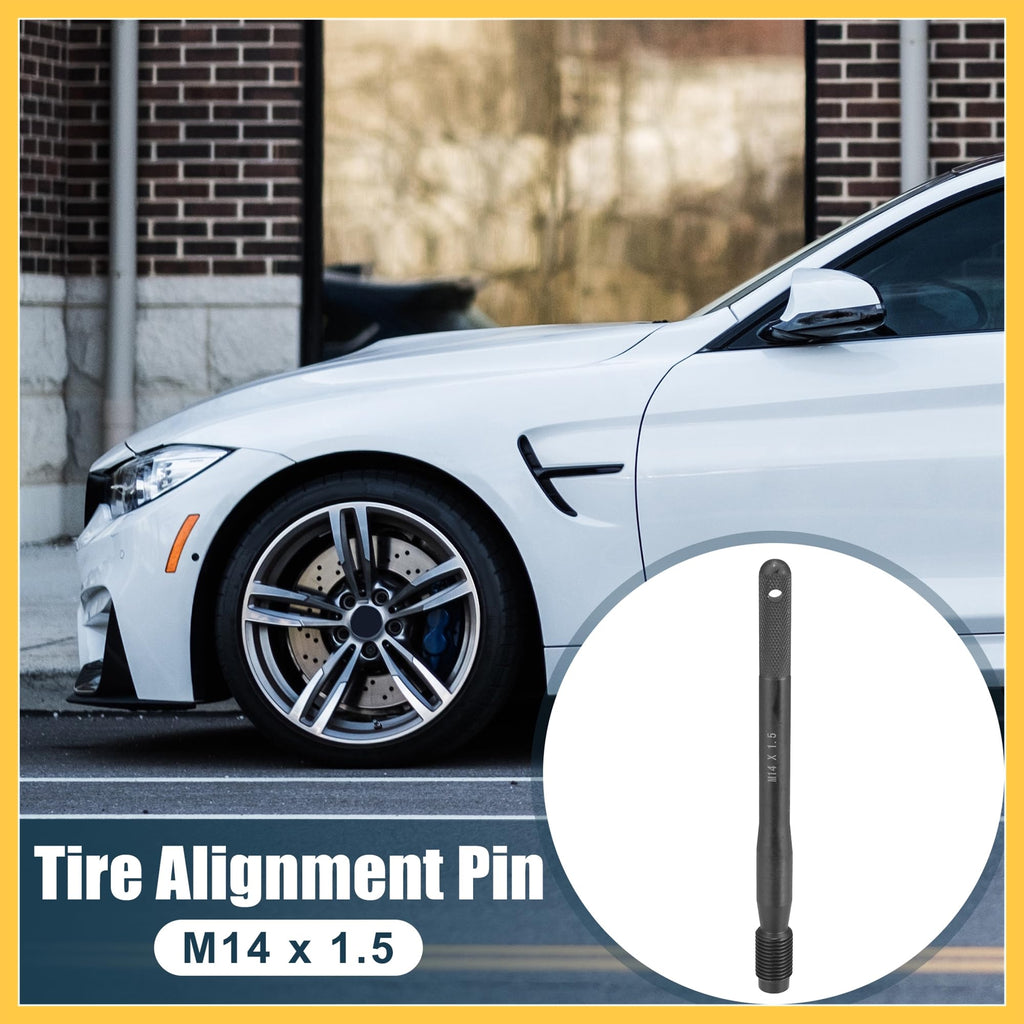 Black Carbon Steel Wheel Hangers Alignment Pin M14x1.5 O264545