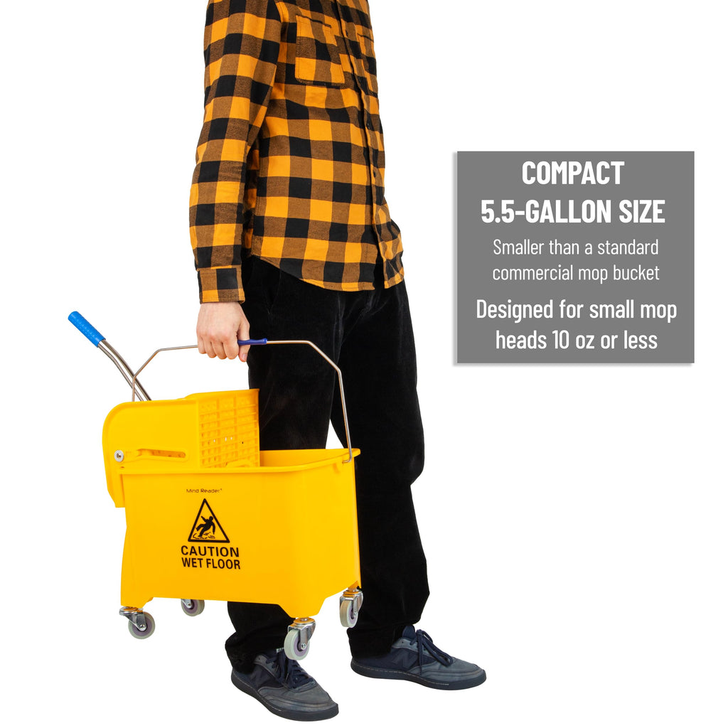 5.5-Gallon Mop Bucket with Wringer S74497