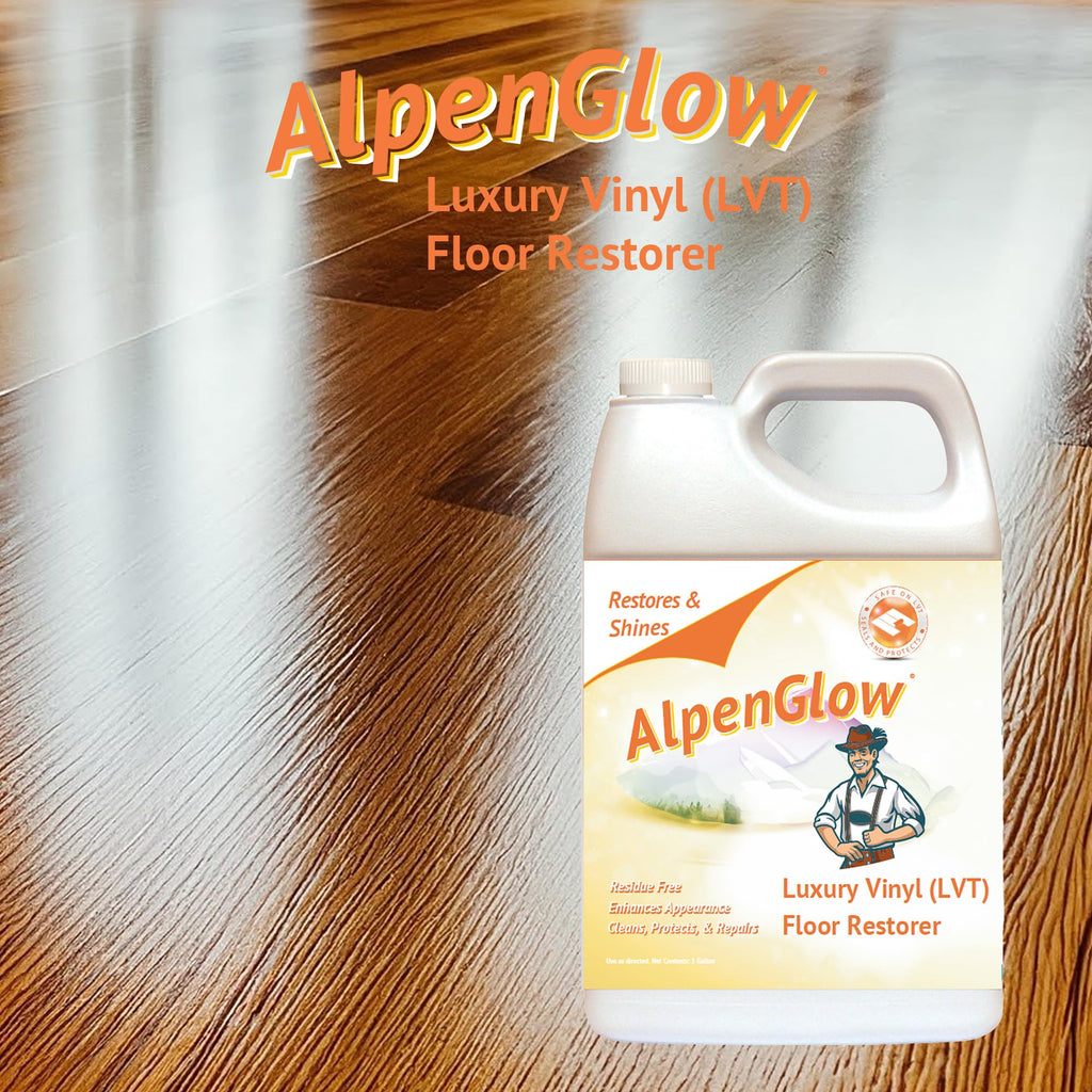 High-Gloss Vinyl Floor Polish Scratch Repair J864