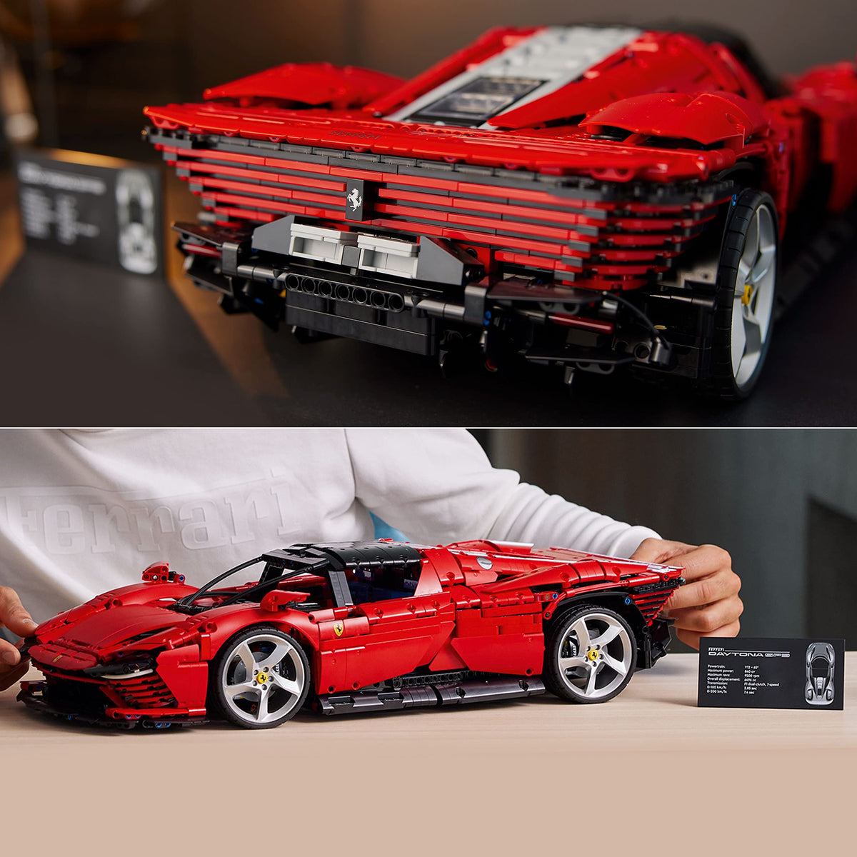 1:8 Scale Race Car Model Building Kit M122547