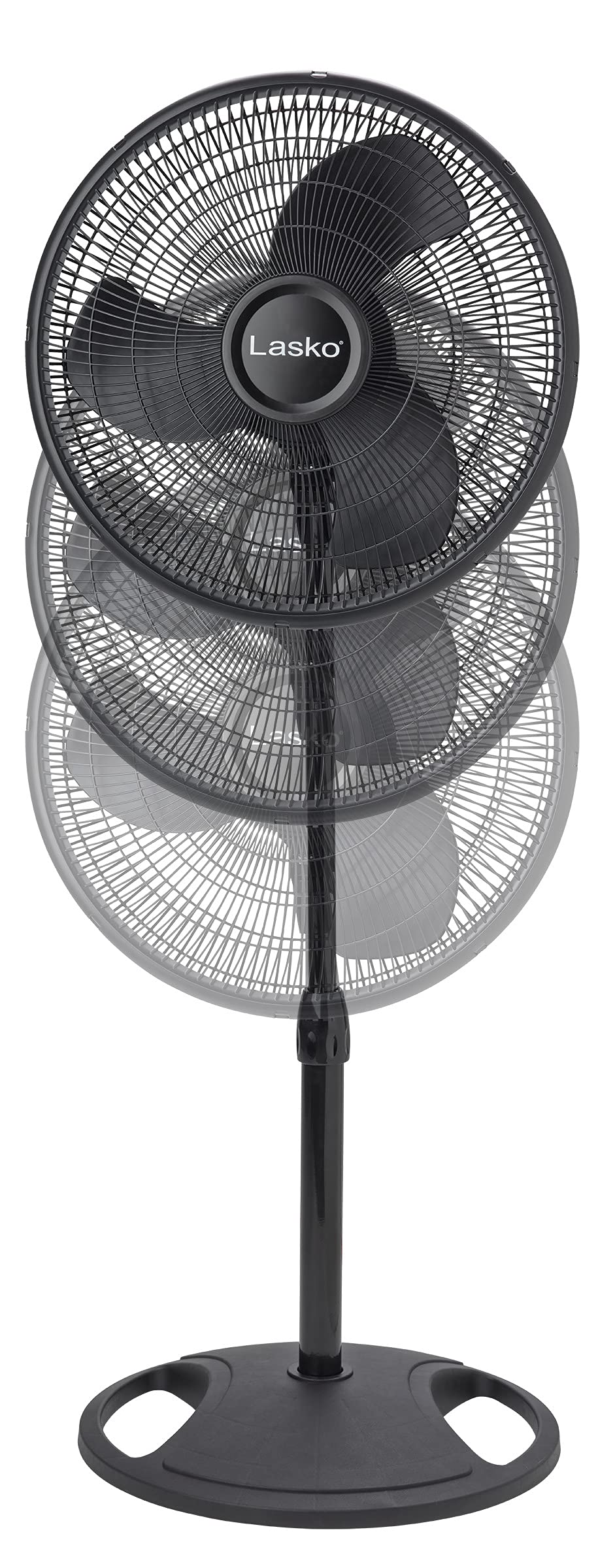 Oscillating Standing Pedestal Fan 16" Black U468