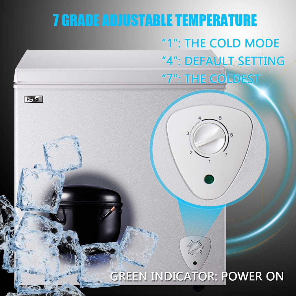 White 5.0 Cu.Ft Chest Freezer R304796