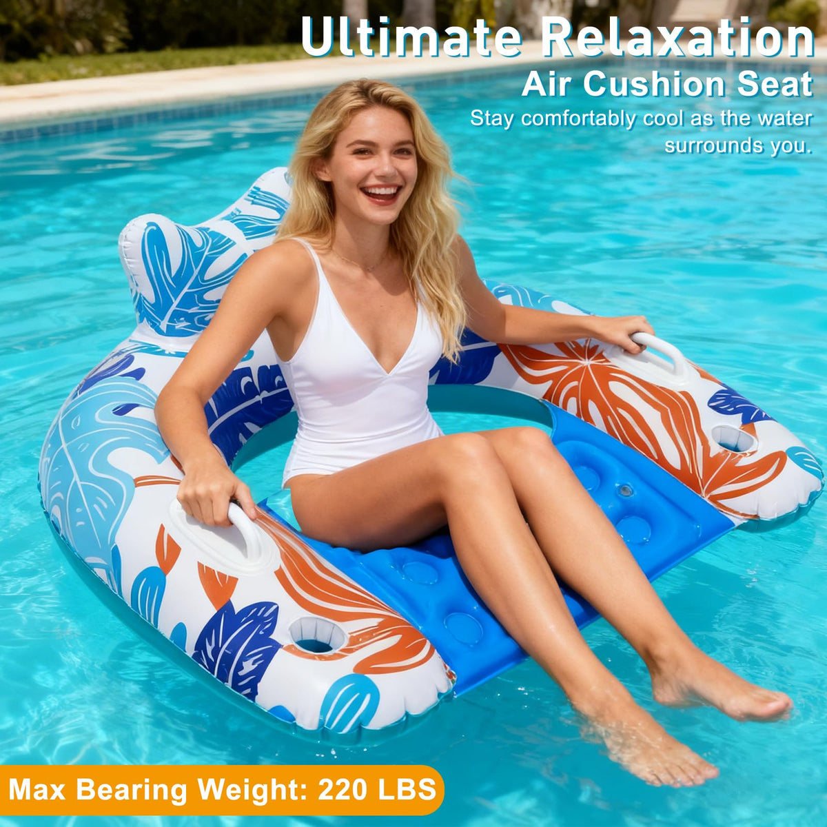 3 Pack Inflatable Pool Floats T317742