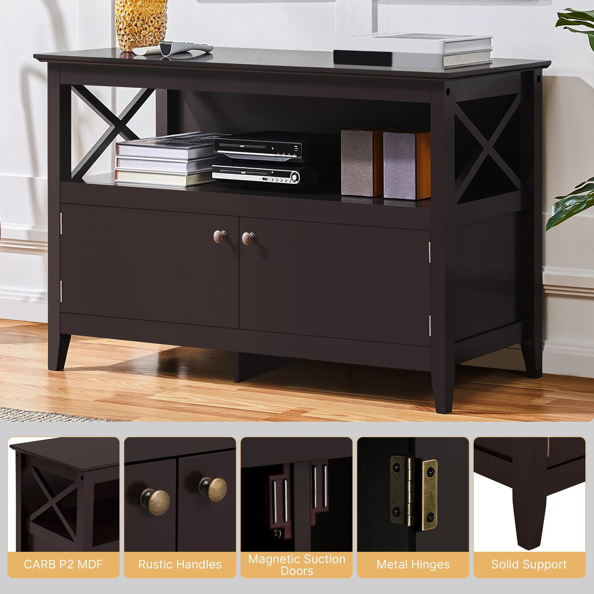 42in TV Stand with Storage W277434