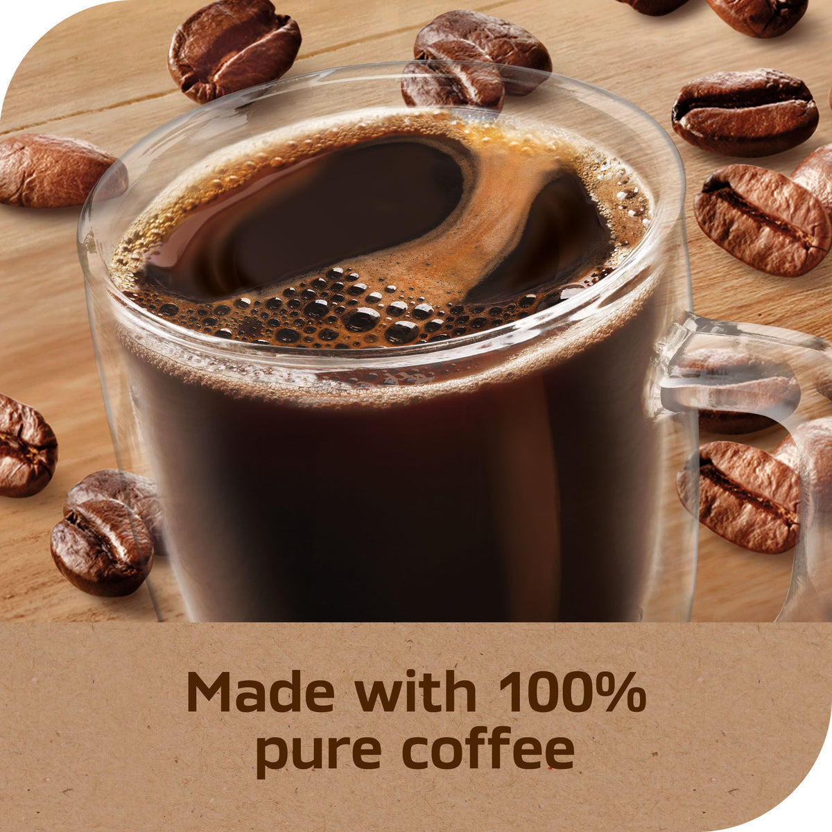 Instant Coffee Dark Roast 7 Oz Q15988