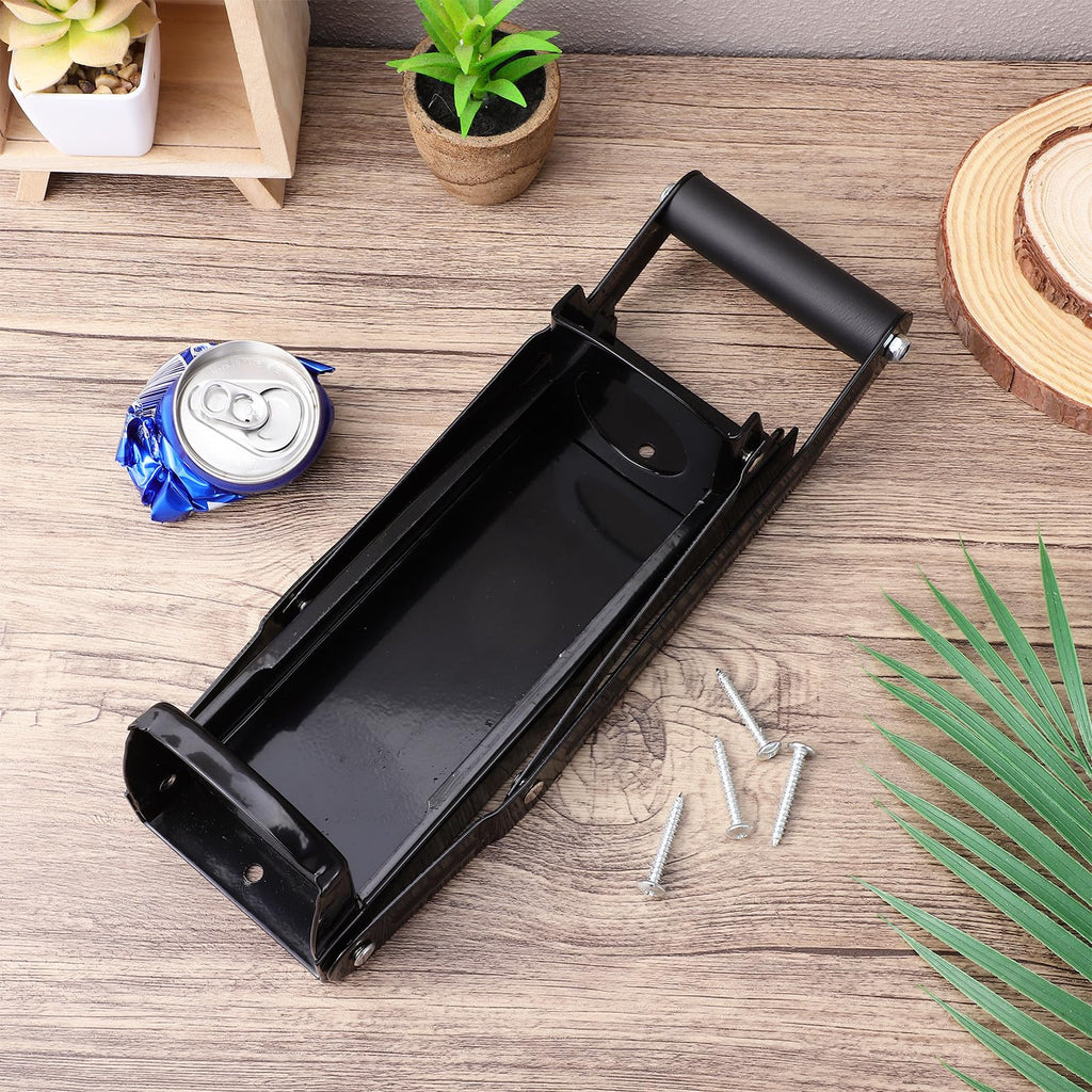 Heavy Duty Wall Mounted Can Crusher with Bottle Opener E5571