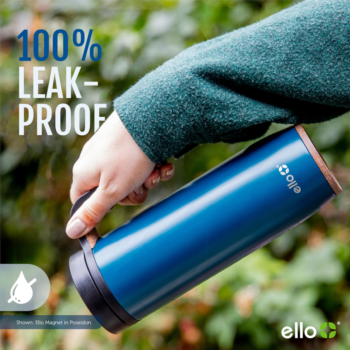 18oz Insulated Stainless Steel Travel Mug with Handle N140